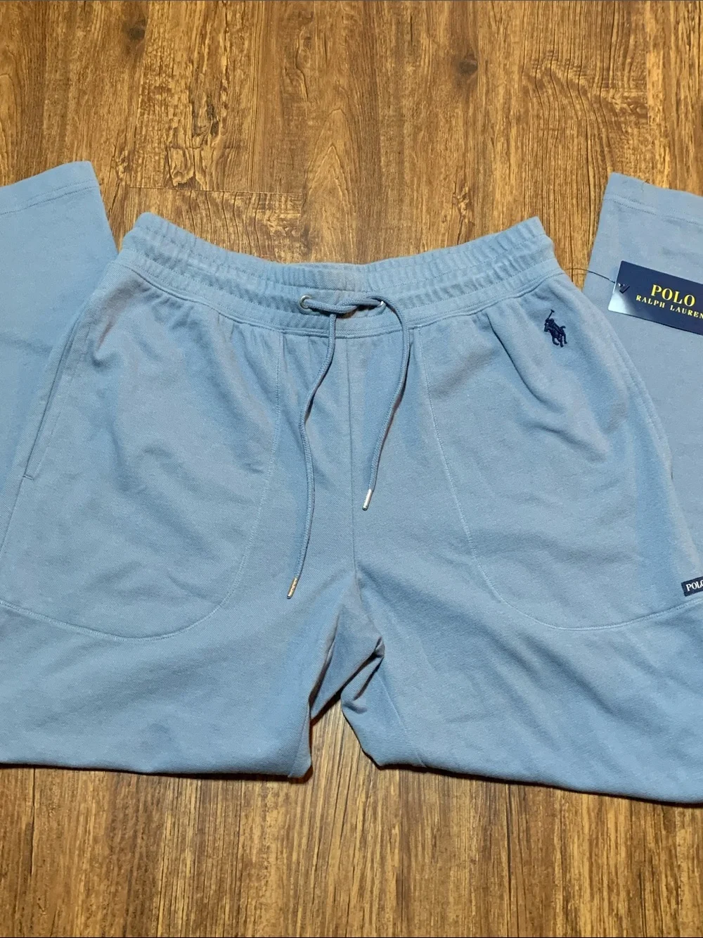Polo Ralph Lauren Luxury Knit Pajama Lounge Pants Blue Men’s M NWT